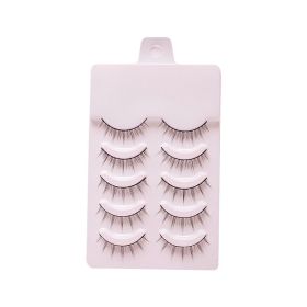 Little Devil Eyelashes Natural Long Lashes Handmade Cluster Lashes Locally Elongated Thick Lash Cosplay False Eyelash Wholesale (Color: X001)