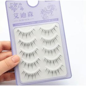 Little Devil Eyelashes Natural Long Lashes Handmade Cluster Lashes Locally Elongated Thick Lash Cosplay False Eyelash Wholesale (Color: FR72)