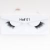 1Pair Mink Half Lashes Soft Thick Eye End Lengthening Faux Eyelashes Natural Long Handmade Eyelash Cross Curl 3D Lash For Makeup