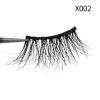 Nieuwe 1 Paar Mink Wimpers Gevleugelde Natuurlijke Lange Wimpers Piekerige Thicky Lash Handgemaakte Zwarte Wimper Half Lash Voor Wimper Extension