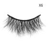 Nieuwe 1 Paar Mink Wimpers Gevleugelde Natuurlijke Lange Wimpers Piekerige Thicky Lash Handgemaakte Zwarte Wimper Half Lash Voor Wimper Extension