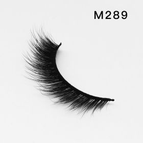 Handgemaakte Mink Wimpers Soft Curl Gevleugelde End Oog Langwerpige Valse Wimpers Dikke Kruis Natuurlijke Fake Lash Nieuwe Makeup Tools Groothandel (Color: M289)