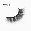 Handgemaakte Mink Wimpers Soft Curl Gevleugelde End Oog Langwerpige Valse Wimpers Dikke Kruis Natuurlijke Fake Lash Nieuwe Makeup Tools Groothandel