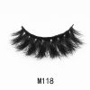 Handgemaakte Mink Wimpers Soft Curl Gevleugelde End Oog Langwerpige Valse Wimpers Dikke Kruis Natuurlijke Fake Lash Nieuwe Makeup Tools Groothandel