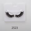 25mm Angel Winged Eyelashes Handmade Thick Theatrical Curly Fake Eyelash Black Natural Long Lash For Eyelash Extension Wholesale