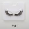 25mm Angel Winged Eyelashes Handmade Thick Theatrical Curly Fake Eyelash Black Natural Long Lash For Eyelash Extension Wholesale