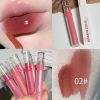 Crystal Glossy Lip Glaze Mirror Cute Bear Lip Gloss Waterproof Transparent Nude Liquid Lipstick Lip Girls Makeup Korean Makeup