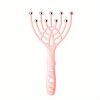 Handheld SPA Head Massager with 9 Claws for Deep Stress Relaxation and Hair Care - Perfect Gift for Parents and Office Workers