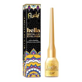 RUDE Hella Metallic Eyeliner (Color: Citrine)