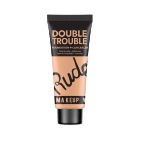 RUDE Double Trouble Foundation + Concealer (Color: Linen 08)