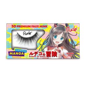 RUDE Manga 3D Faux Mink Lashes (Color: Rudeko)