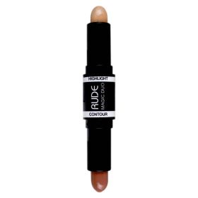 RUDE Magic Duo Highlight & Contour (Color: Medium)