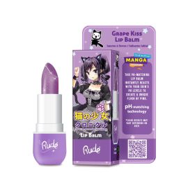 RUDE Manga Collection Lip Balm (Color: Grape Kiss)