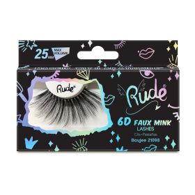 RUDE Faux Mink 6D Lashes (Color: Boujee)