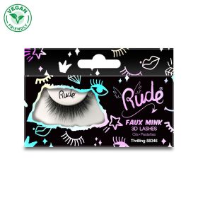 RUDE Essential Faux Mink 3D Lashes (Color: Thrilling)