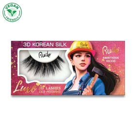 RUDE Luxe 3D Korean Silk Lashes (Color: Exhibitionist/Ambitious)