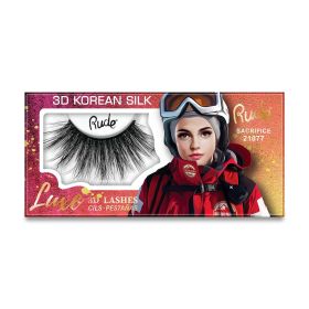 RUDE Luxe 3D Korean Silk Lashes (Color: Sacrifice)