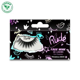 RUDE Essential Faux Mink 3D Lashes (Color: Flirtatious)