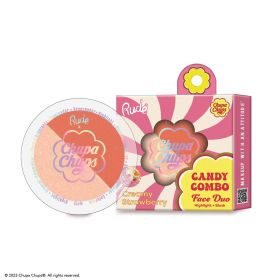 RUDE Chupa Chups Candy Combo Face Duo (Color: Creamy Strawberry)