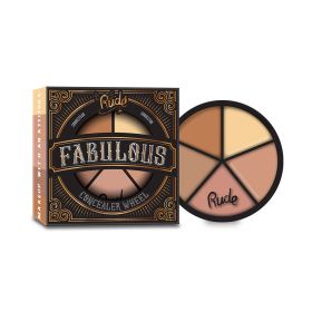 RUDE Fabulous Concealer Wheel (Color: Light)