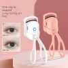 Eyelash Curler Portable Electric Heated Comb Eye Lash Long Lasting Eyelashes Curls Thermal Eyelash Curler Makeup Tools Heated Eyelash Curlers,Recharge