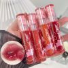 Crystal Glossy Lip Glaze Mirror Cute Bear Lip Gloss Waterproof Transparent Nude Liquid Lipstick Lip Girls Makeup Korean Makeup