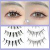 Little Devil Eyelashes Natural Long Lashes Handmade Cluster Lashes Locally Elongated Thick Lash Cosplay False Eyelash Wholesale