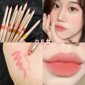 Automatic Rotation Lipliner Waterproof And Durable (Option: Color5-1 Style)