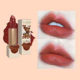 Flower Know Lipstick Circus Dry Rose Color Students (Option: Gingerbread bear)