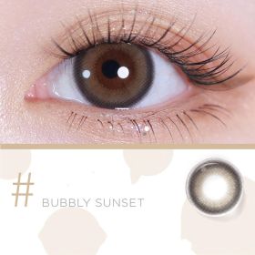 Mini Series Daily Color Contact Lenses (Option: Champagne Sunset-600Degree)