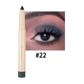 Cosmetic Eyeliner Gel Pen Lying Silkworm Mermaid Eye Shadow Pen Dual-use (Option: 22color)